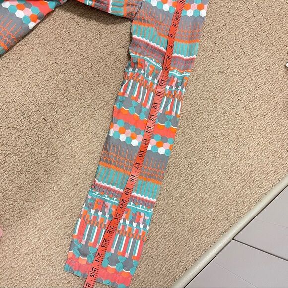 Bench Geometric Tribal Print Jacket Orange Turquoise - S - Picture 12 of 12